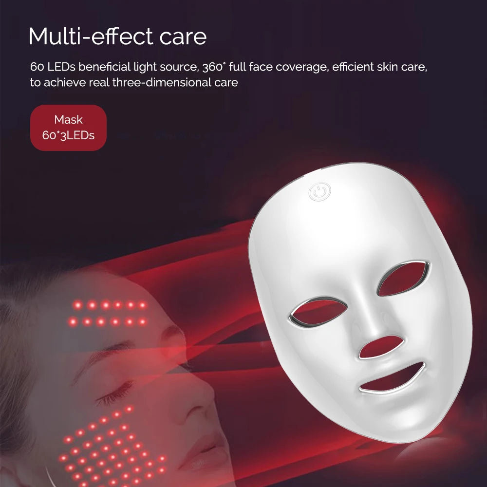 Beautyvelle 7-in-1 LED Face Mask