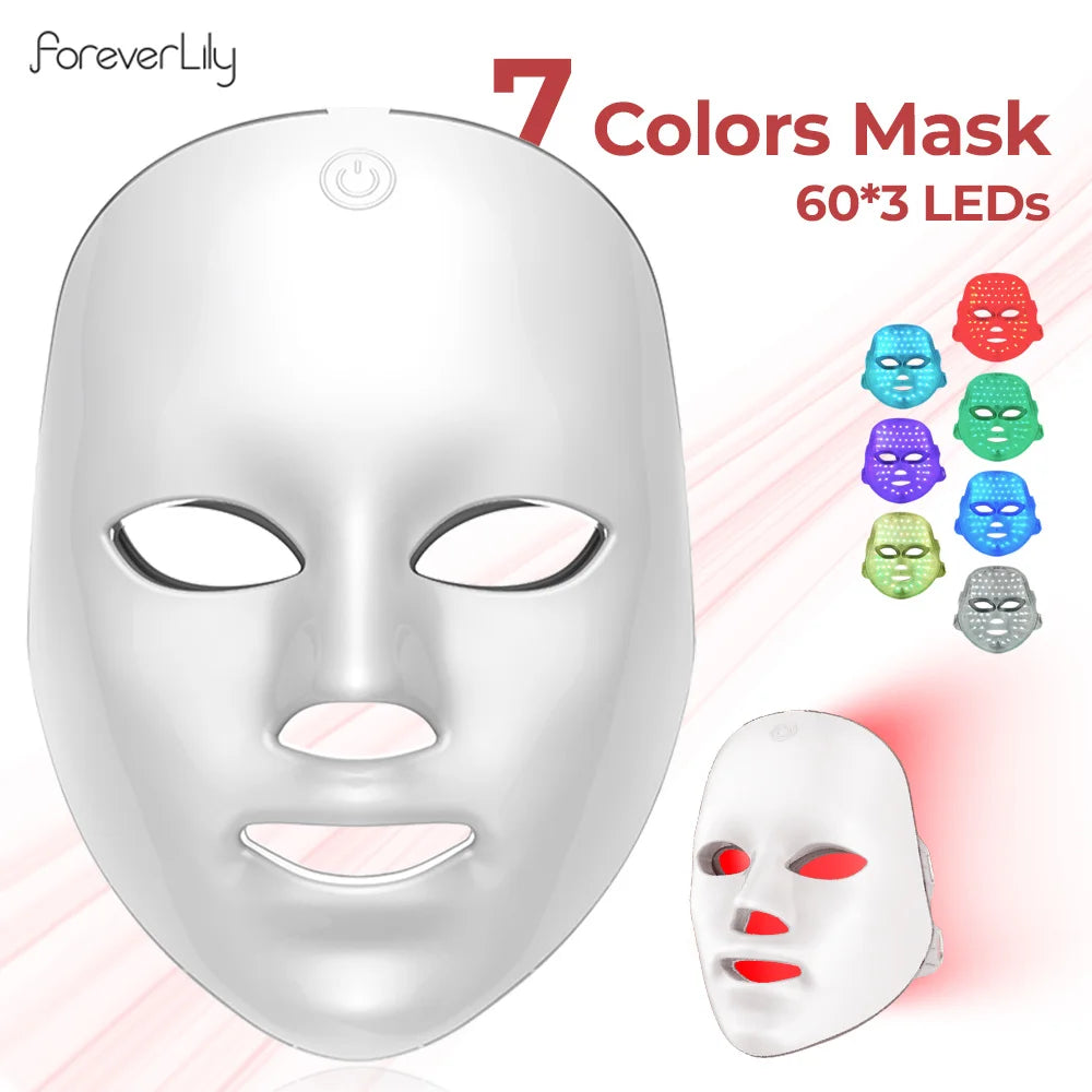 Beautyvelle 7-in-1 LED Face Mask