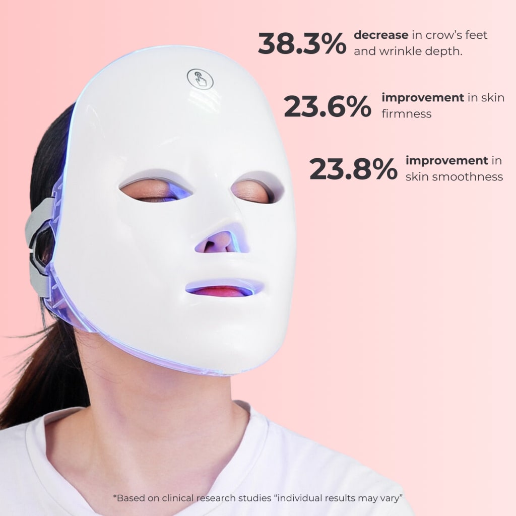 Beautyvelle 7-in-1 LED Face Mask